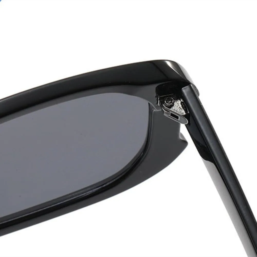 

Солнцезащитные очки 2027 Square для женщин, женские солнцезащитные очки для мужчин, ретро винтажные очки с градиентным зеркальным покрытием MTZJH, White Grey