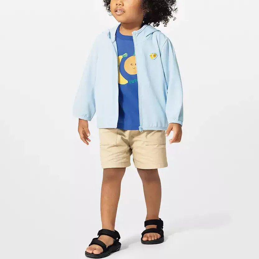 Детская куртка от солнца UNIQLO Light Blue — фото 3