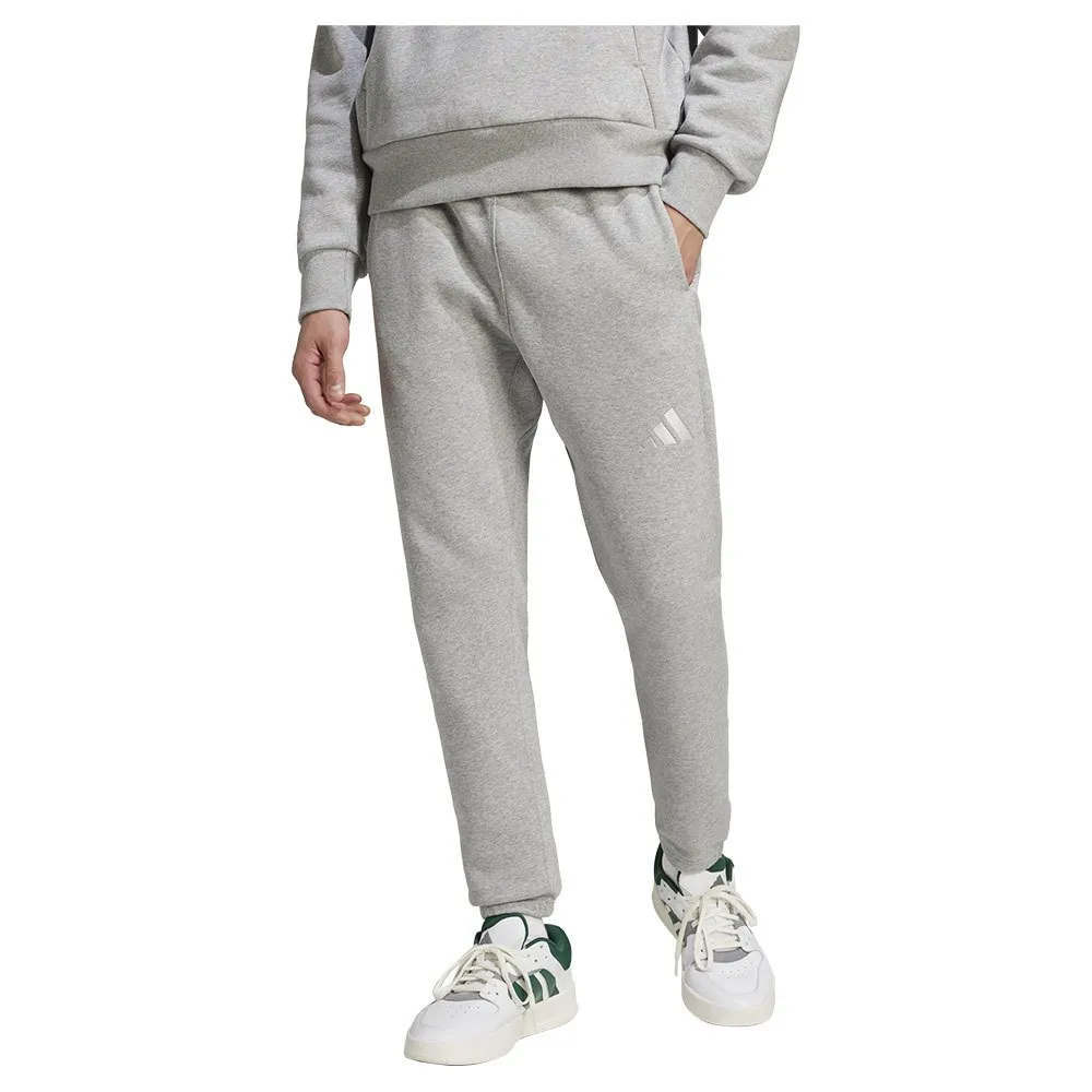 

Брюки adidas All SZN Fleece Regular Tapered, серый