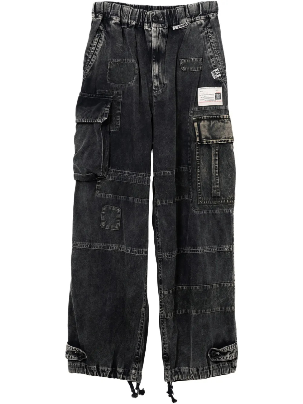 

Джинсы Maison MIHARA YASUHIRO Repair cargo jeans, черный