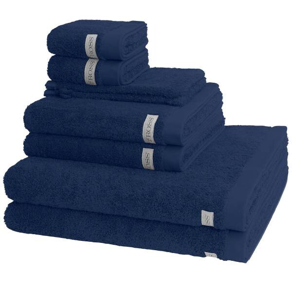

Sinfonie Набор полотенец Ross (8 шт), 50x1x100 см цвет denim
