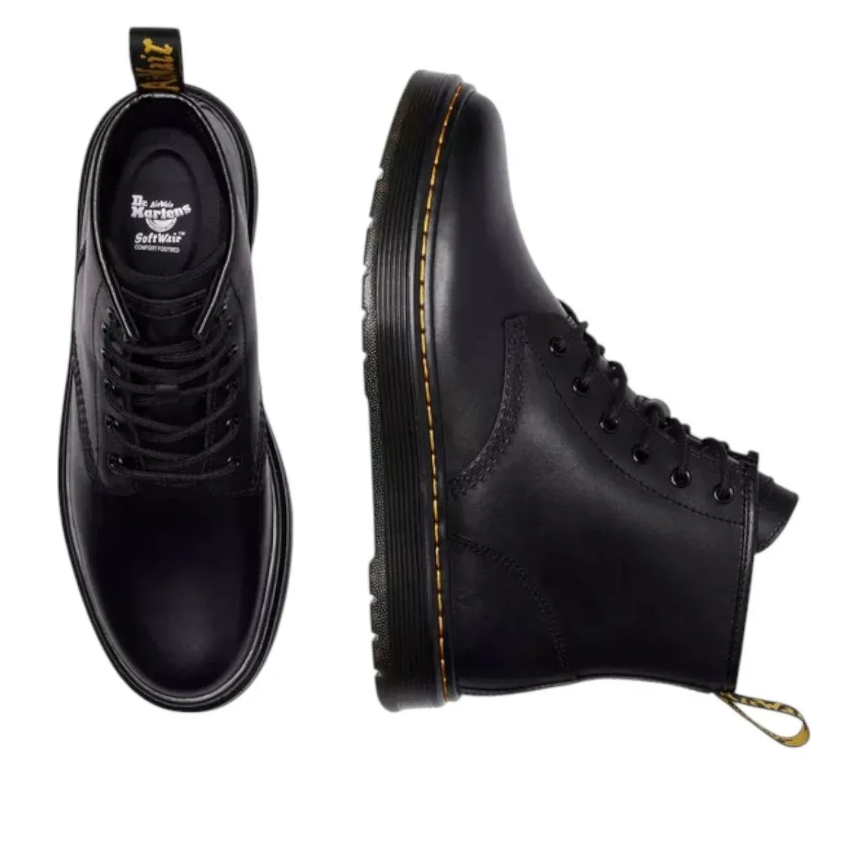 Dr. Martens ботинки чукка Brookline Lusso, черный — фото 3