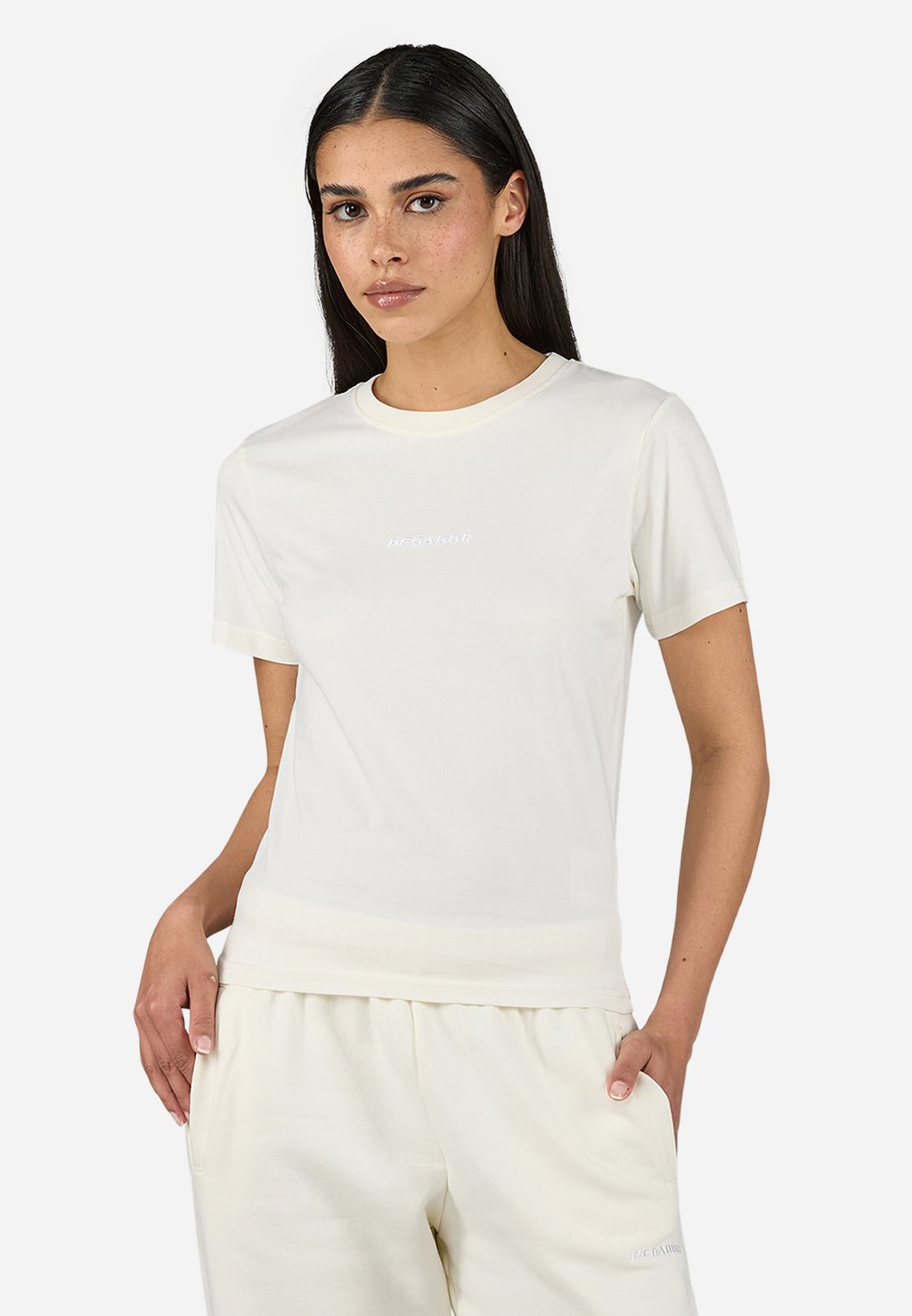 

Базовая футболка YONA SLIM TEE Pegador, кремовый