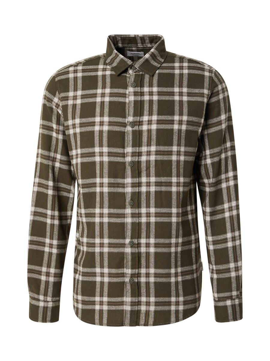

Клетчатая рубашка JJ Rebel Regular fit Button Up Shirt JREBCHASE, цвет fir