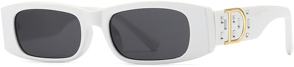 

Женские винтажные прямоугольные солнцезащитные очки, мужские солнцезащитные очки с градиентным переходом цвета, ретро-очки, женские солнцезащитные очки UV400 HDUBFY, 8