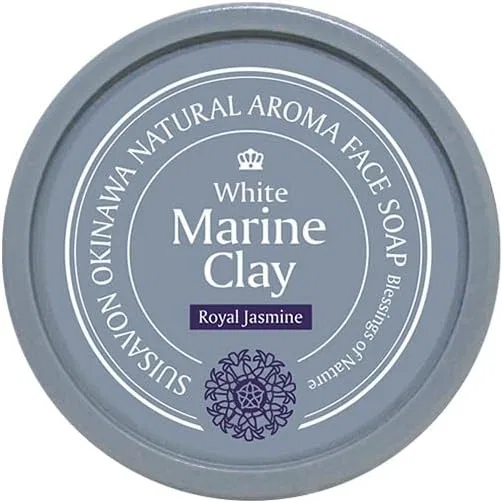 Мыло для лица Ryukyu White Marine Ray R, Royal Jasmine, 130 г x 2 шт, белый — фото 4