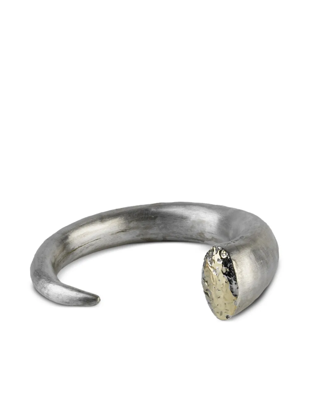 

Браслет Horn из серебра и желтого золота Parts of Four, серебяный