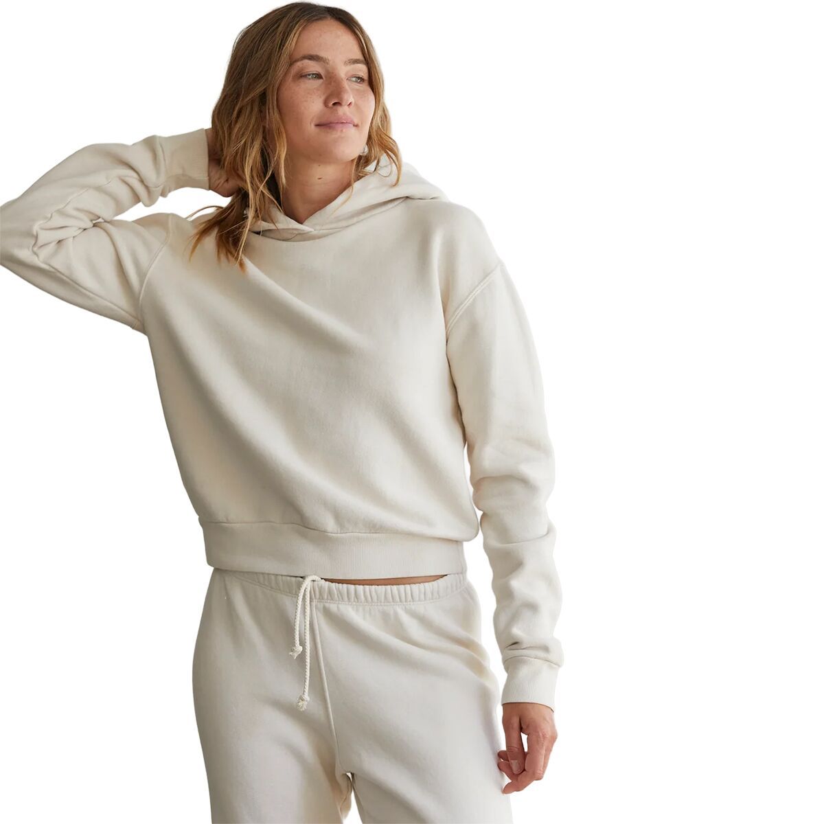 

Флисовая толстовка с капюшоном Perfectwhitetee, цвет sugar