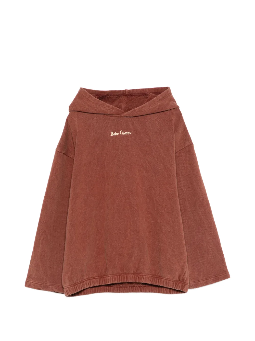 

Худи с вышитым логотипом Bobo Choses, коричневый