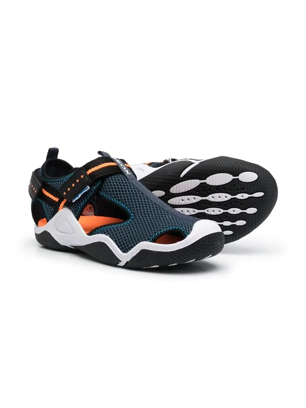 Кроссовки Wader Geox Kids, синий — фото 2