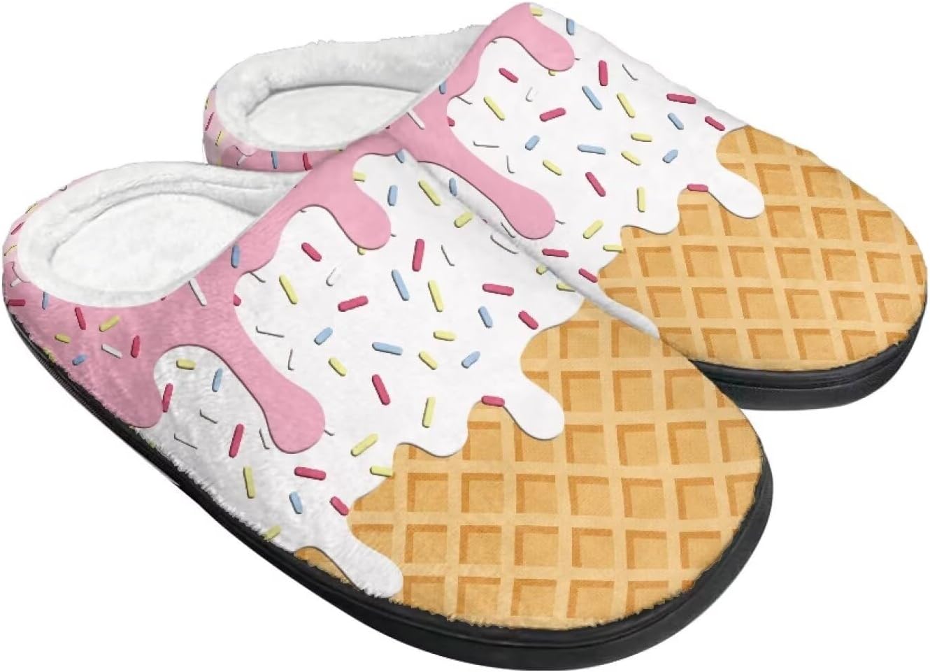 

Женские тапочки против скольжения, мужские домашние тапочки на Рождество, теплые и мягкие домашние тапочки для зимы и осени Baxinh, розовый