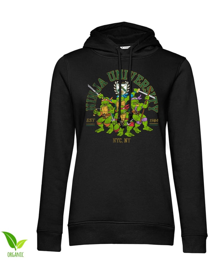 

Teenage Mutant Ninja Turtles Худи "Ninja University Girly Hoodie" черного цвета, Черный, Teenage Mutant Ninja Turtles Худи "Ninja University Girly Hoodie" черного цвета