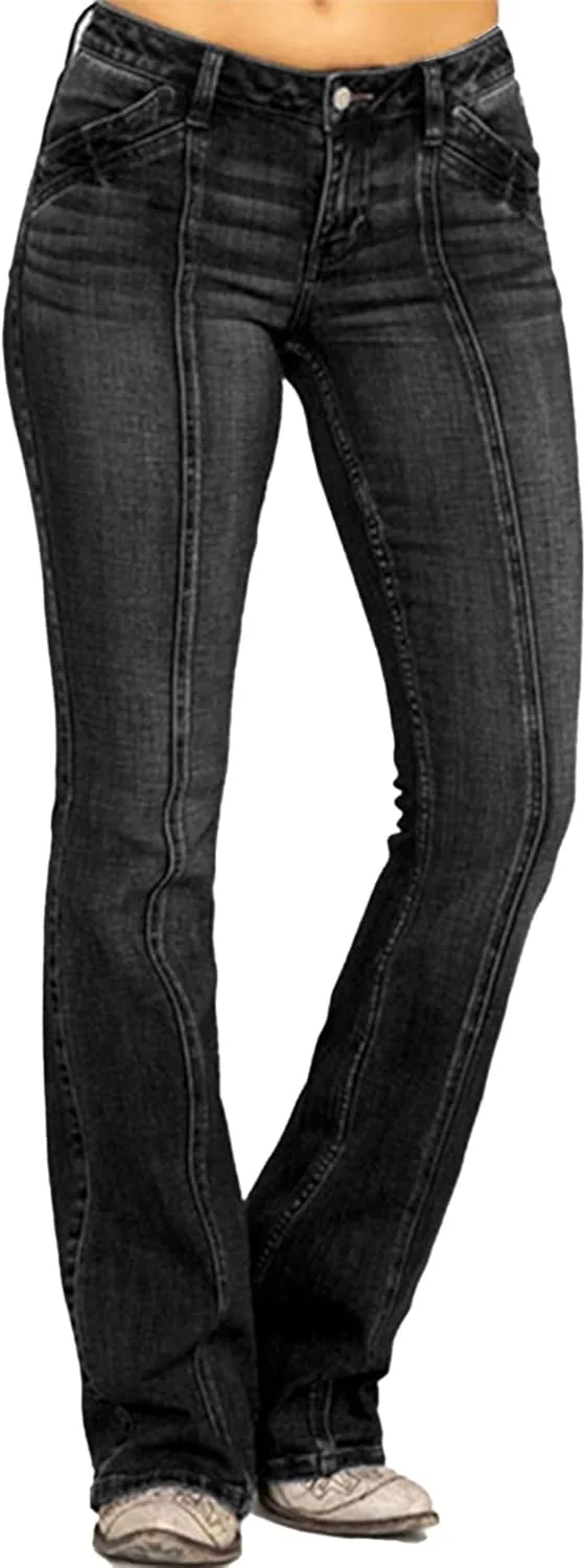 

Женские джинсы Mid Rise Curvy Fit Bootcut ECDAHICC