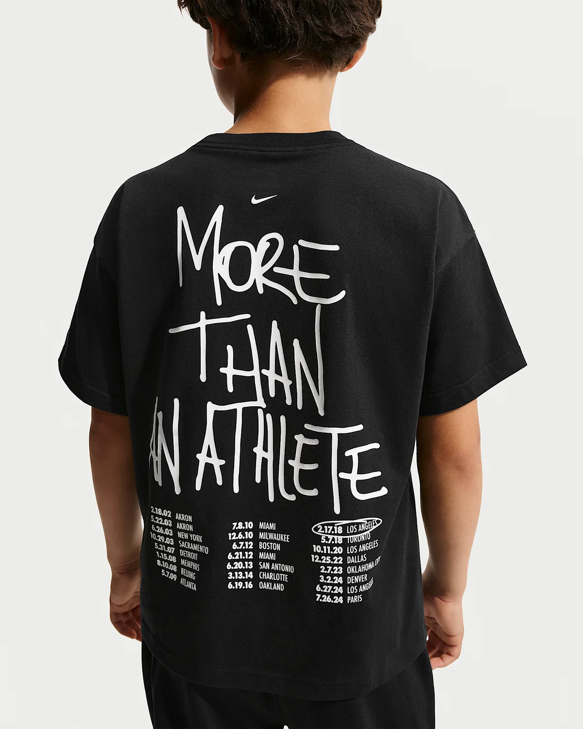 Детская футболка Max90 LeBron "Shut Up And Dribble", Black — фото 2