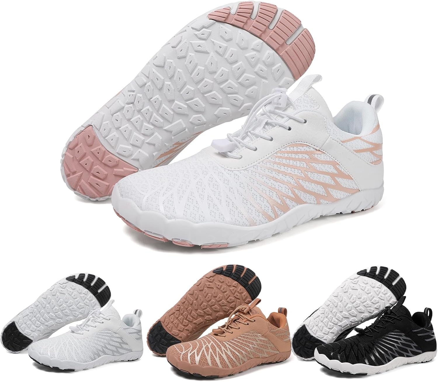 

Мужские трекинговые кроссовки, женские кроссовки для взрослых, уличная обувь для бега, прогулок, тренировок в спортзале, кемпинга и путешествий, водостойкие повседневные кроссовки Generic, розовый