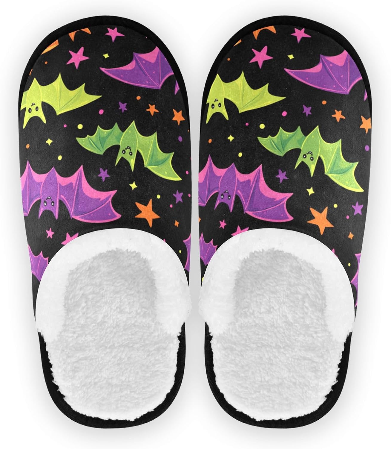 

Рождественские спа-тапочки Boccsty, тапочки для дома на Хэллоуин, для использования в помещении и на улице, противоскользящие, для мужчин и женщин, размеры M-L, мультиколор