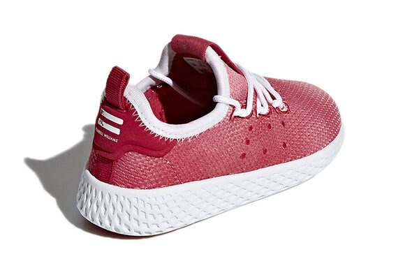 Кроссовки (TD) Adidas Pharrell Williams x Tennis Hu Shoes 'Scarlet', алый — фото 3
