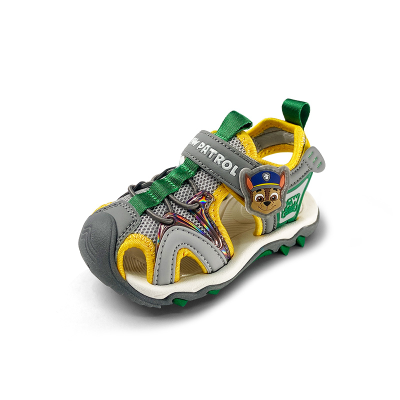 Дышащие детские сандалии для детей PAW PATROL, серый — фото 2