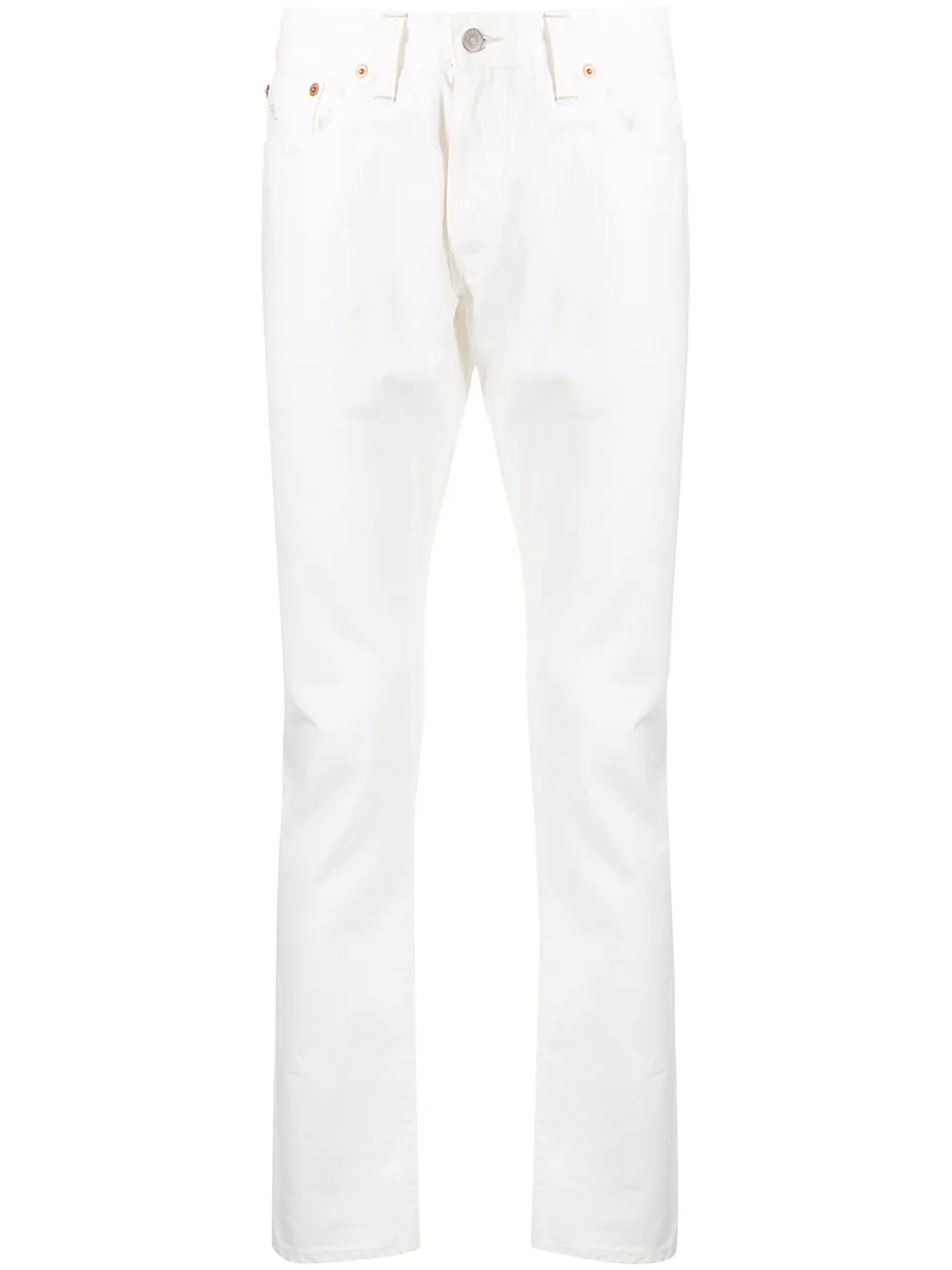 

Джинсы кроя слим Ralph Lauren RRL, белый