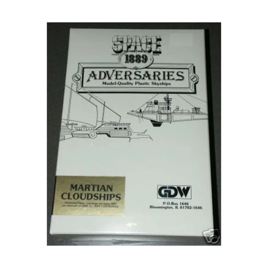 

Бокс-сет миниатюр Martian Cloudships, Space - 1889 (GDW)