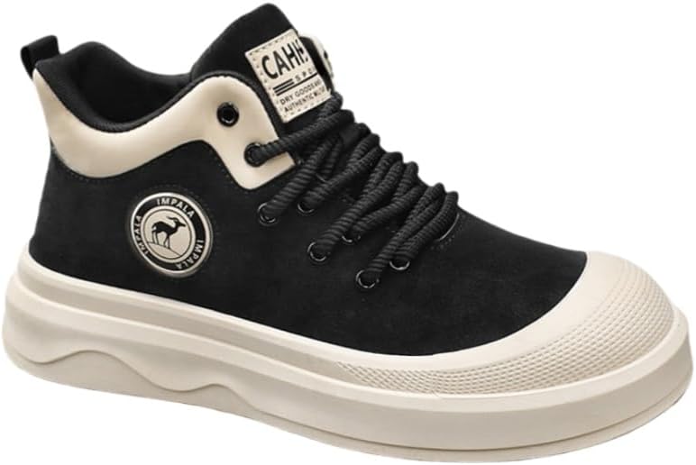 

Молодежные кроссовки в стиле ретро с мягкой и комфортной подкладкой. Верх из кожи. Противоскользящая подошва Clolinde, черный/бежевый