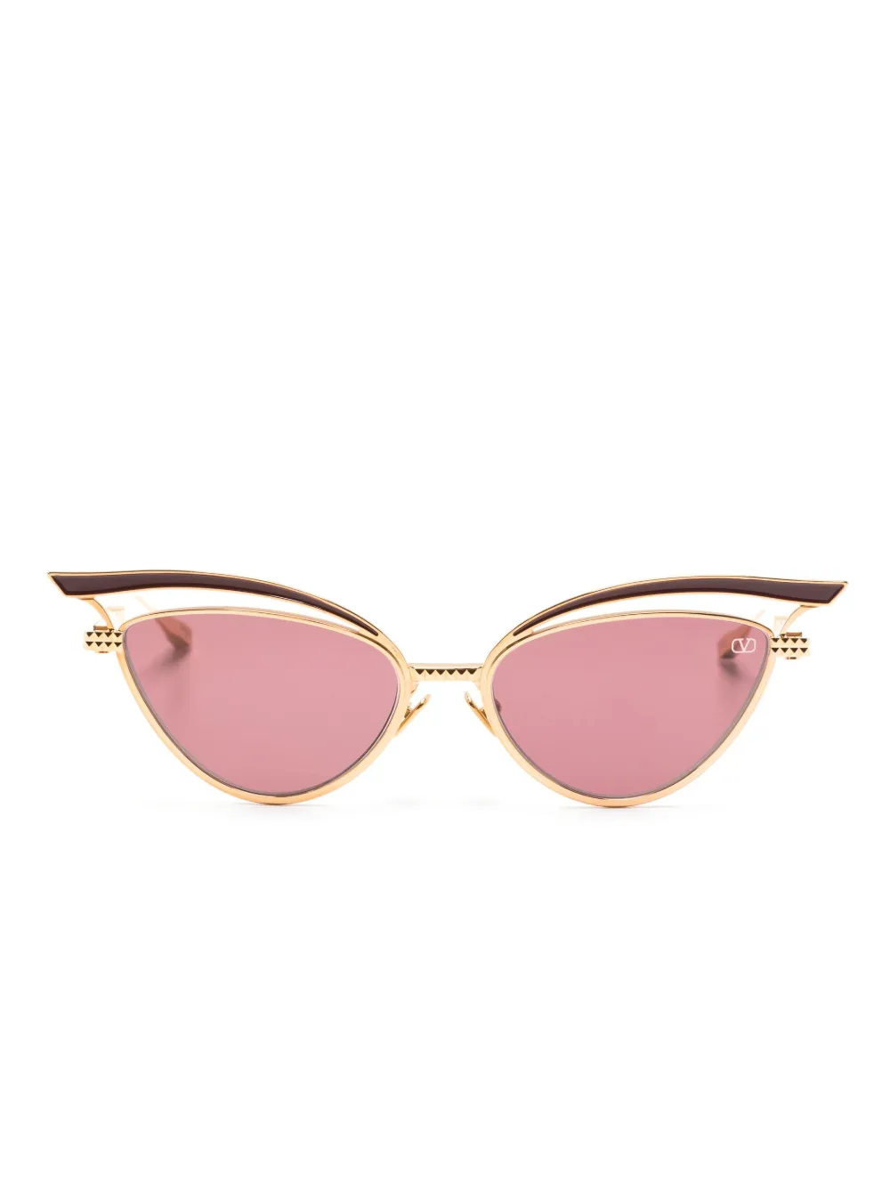 

Солнцезащитные очки V-Glassliner VALENTINO GARAVANI EYEWEAR, золотой