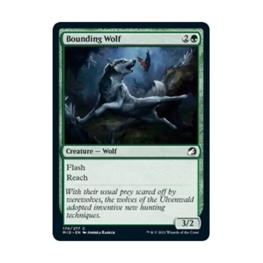 

CCG Ограждающий волк (клавиша C), MTG - Innistrad - Midnight Hunt