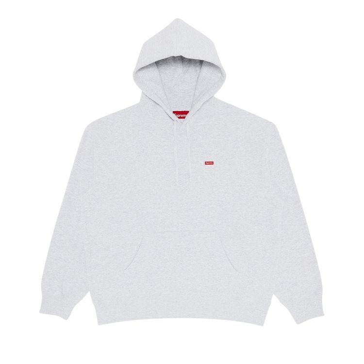 

Толстовка Supreme Small Box Hooded Sweatshirt Ash Grey, серый