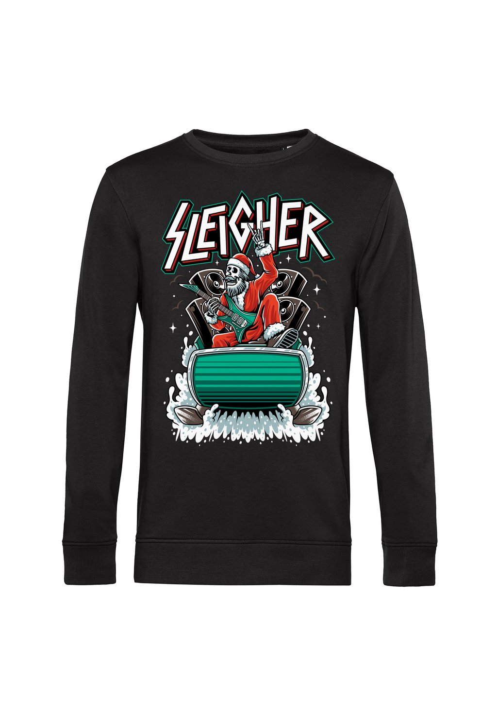 

Толстовка CHRISTMAS SLEIGHER Henry Tiger, черный