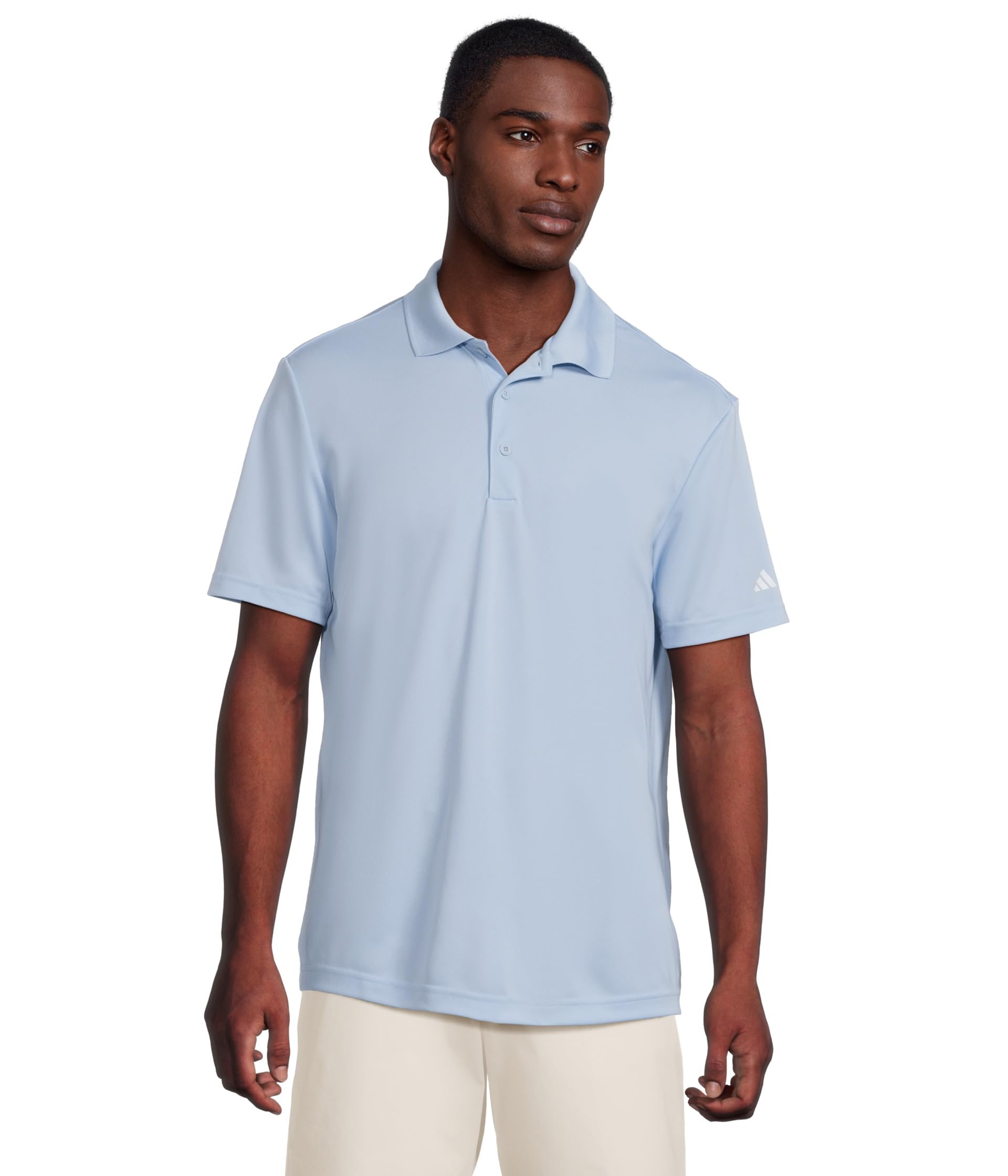 

Рубашка Adidas Golf Adi Performance Short Sleeve Golf Polo Shirt, Clear SkySee Less