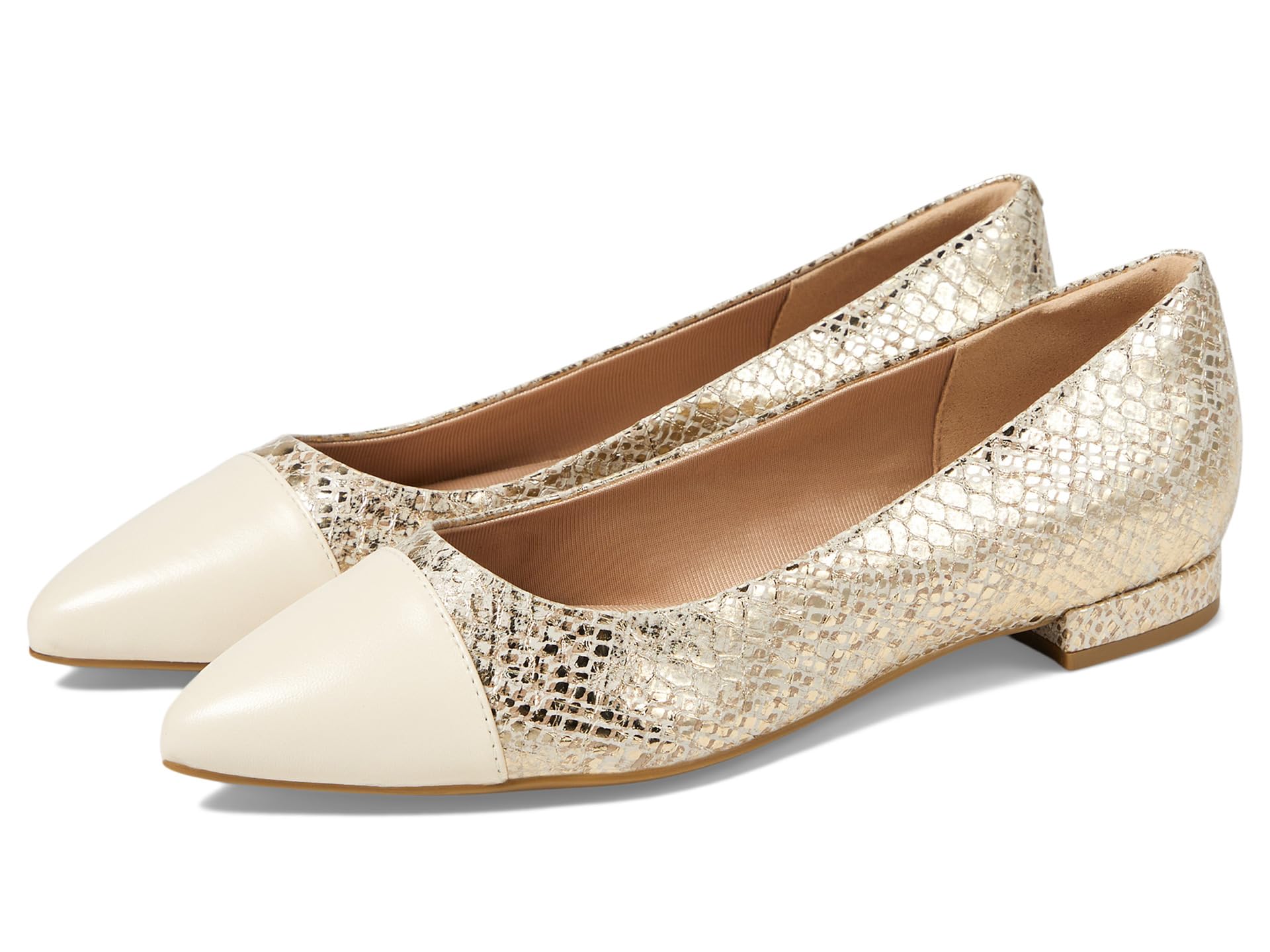 Балетки Rockport Kenzie, Gold Multi