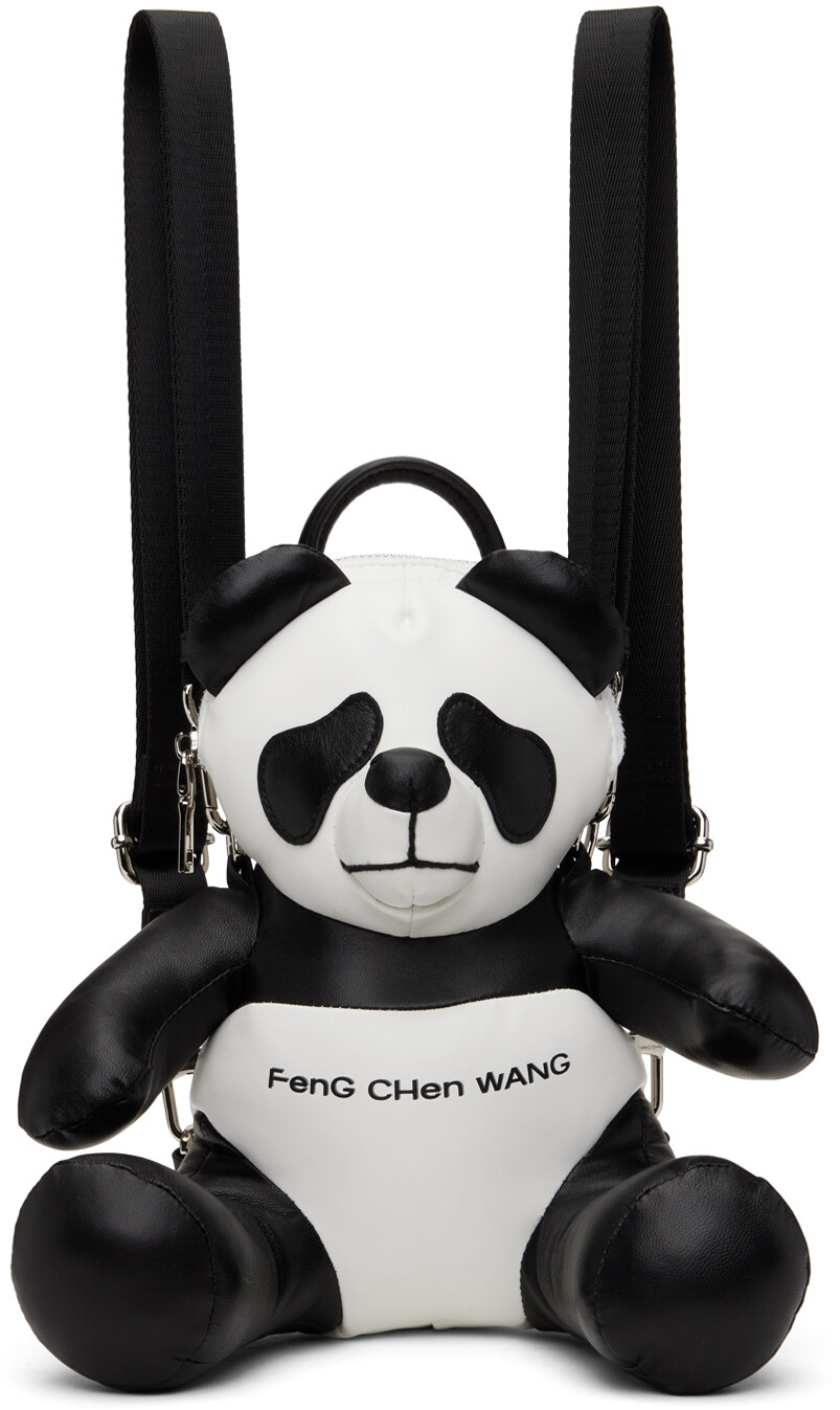 

Черно-белый рюкзак с пандой Feng Chen Wang