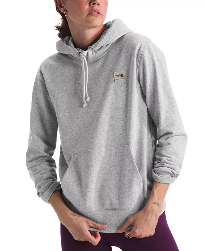 

Женская толстовка с капюшоном и логотипом Heritage Patch The North Face, серый