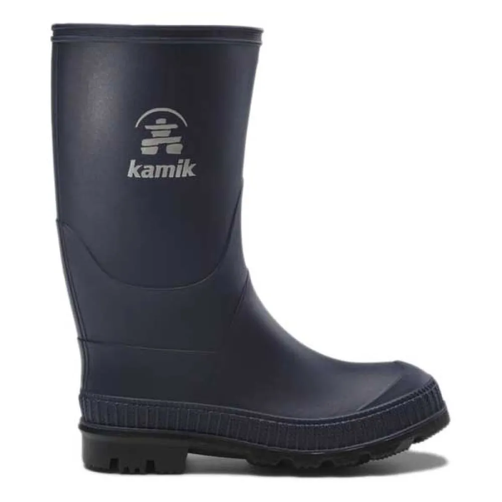

Ботинки Kamik Stomp youth rain boots, синий
