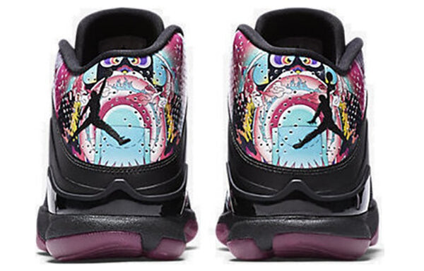 Кроссовки super fly 4 po cny Air Jordan, черный — фото 4