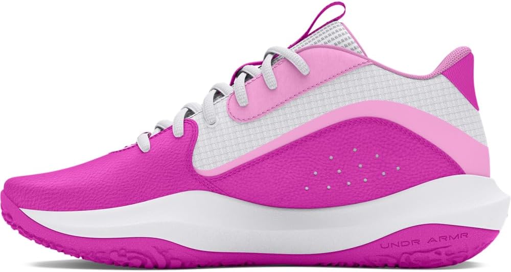 

Кроссовки для баскетбола Under Armour Unisex-Adult Lockdown 7, (102) White/Stellar Pink/Vivid Magenta