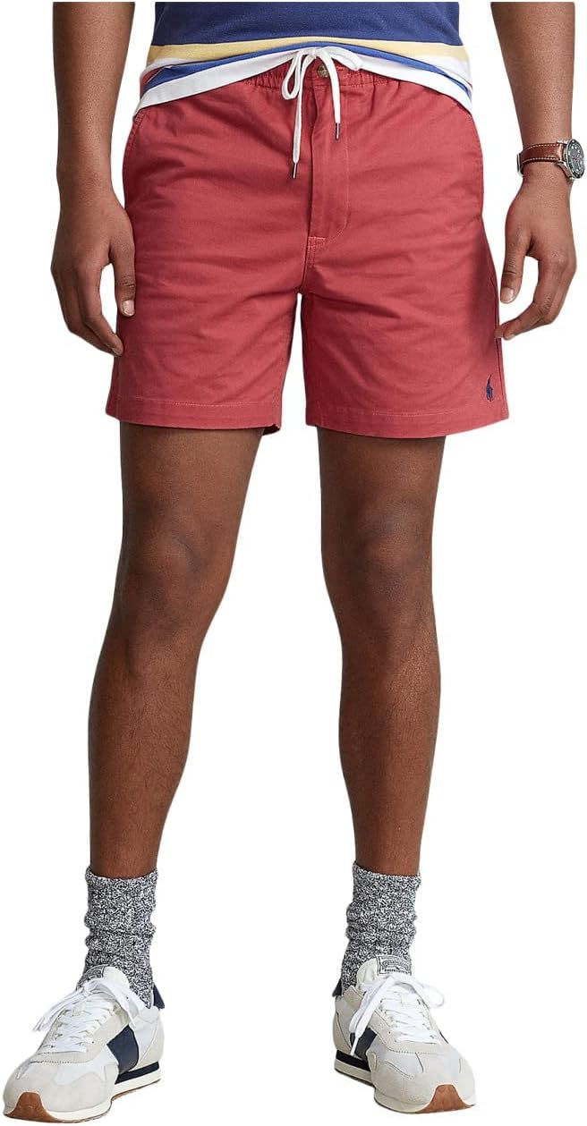 

POLO RALPH LAUREN Мужские классические шорты-чинос Prepster 6", Sunrise Red