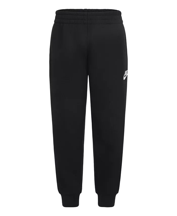 

Спортивные флисовые джоггеры для маленьких детей Nike, черный