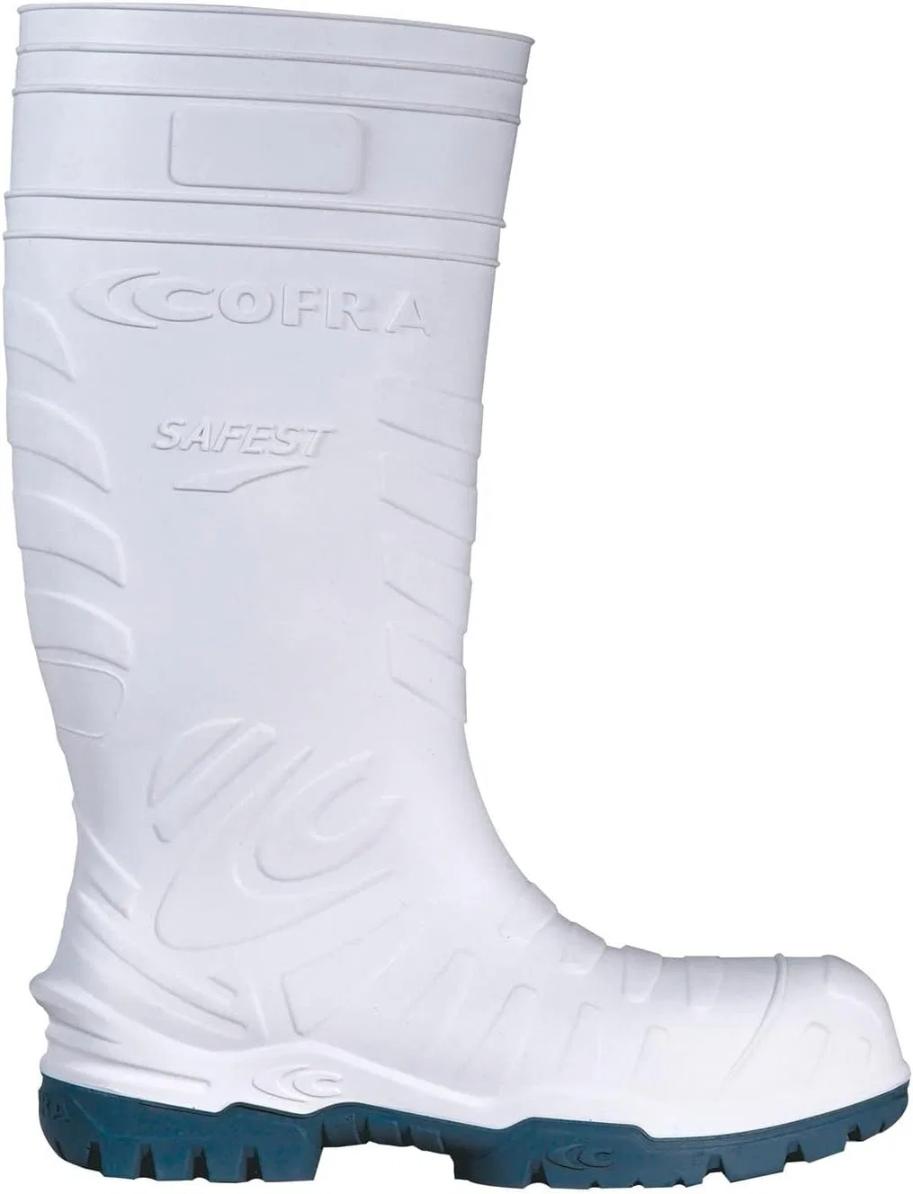 Защитные ботинки Cofra 00060-003.W44 SAFEST WHITE S5 CI SRC, бело-серые, размер 10