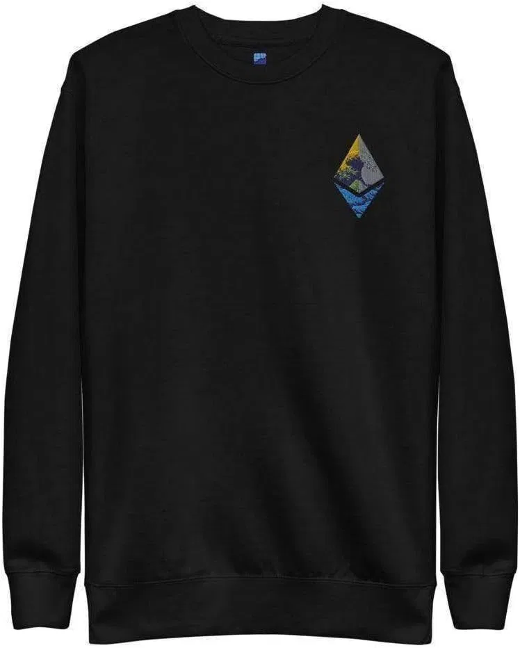 Толстовка Ethereum Art, InvestmenTees, Dusty Rose — фото 2