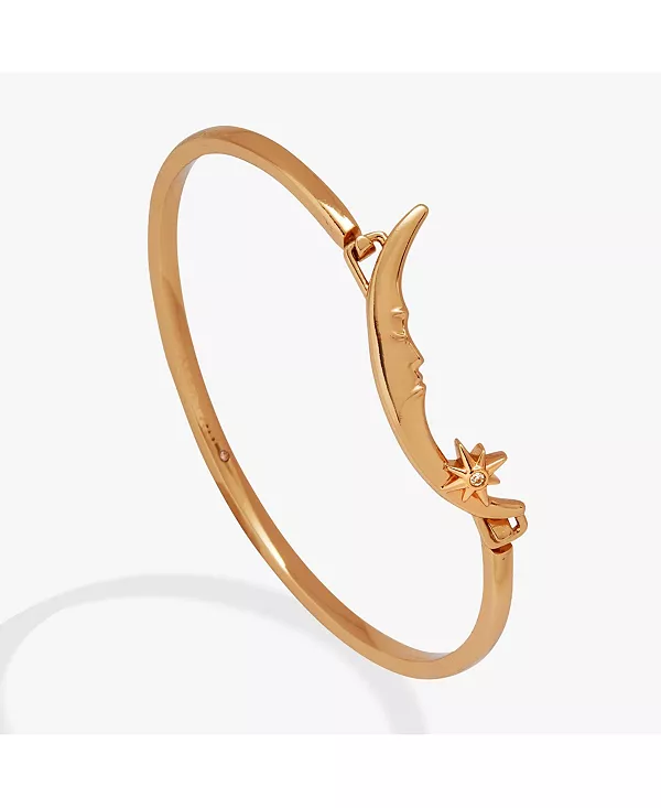 

Браслет-Браслет в форме полумесяца Alex And Ani, gold