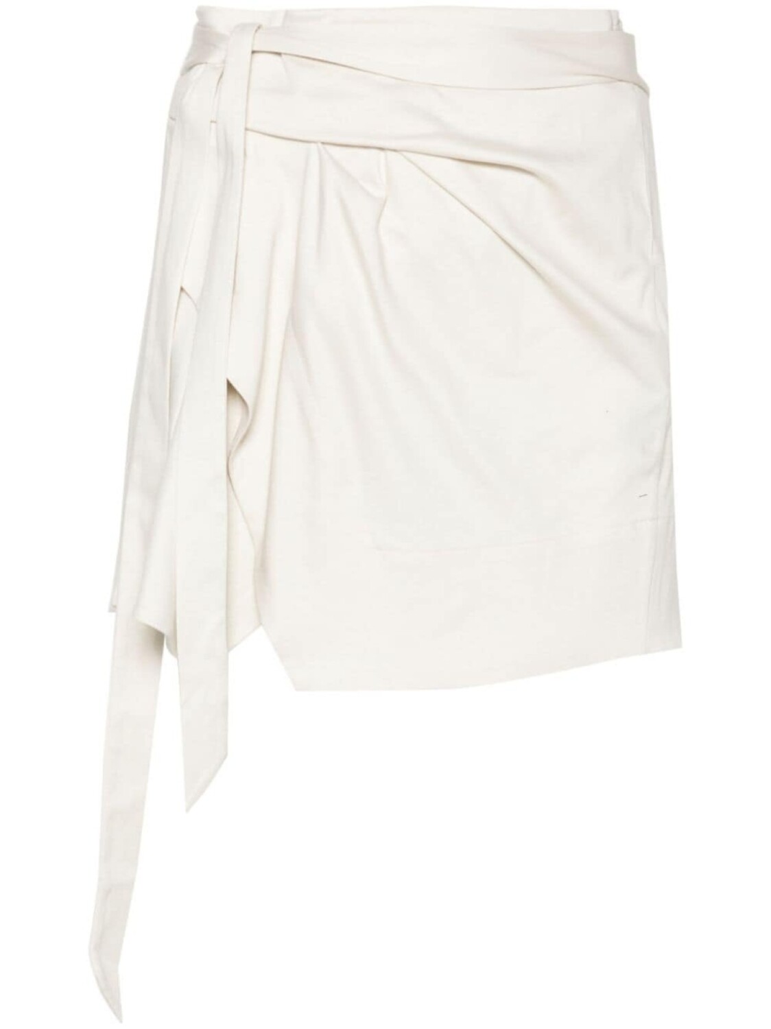 

ISABEL MARANT юбка Berenice с запахом, нейтральный цвет