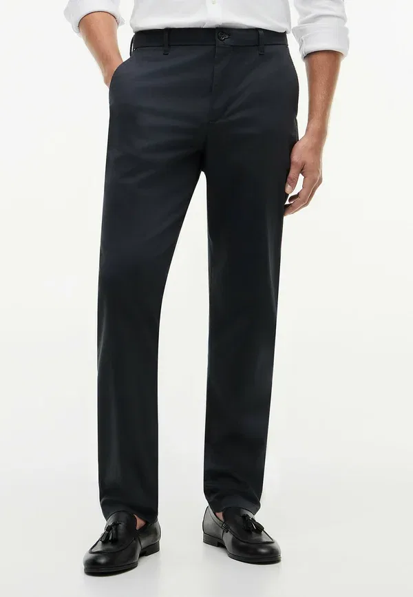 Брюки чинос Tommy Hilfiger Denton straight printed structure, темно-синий