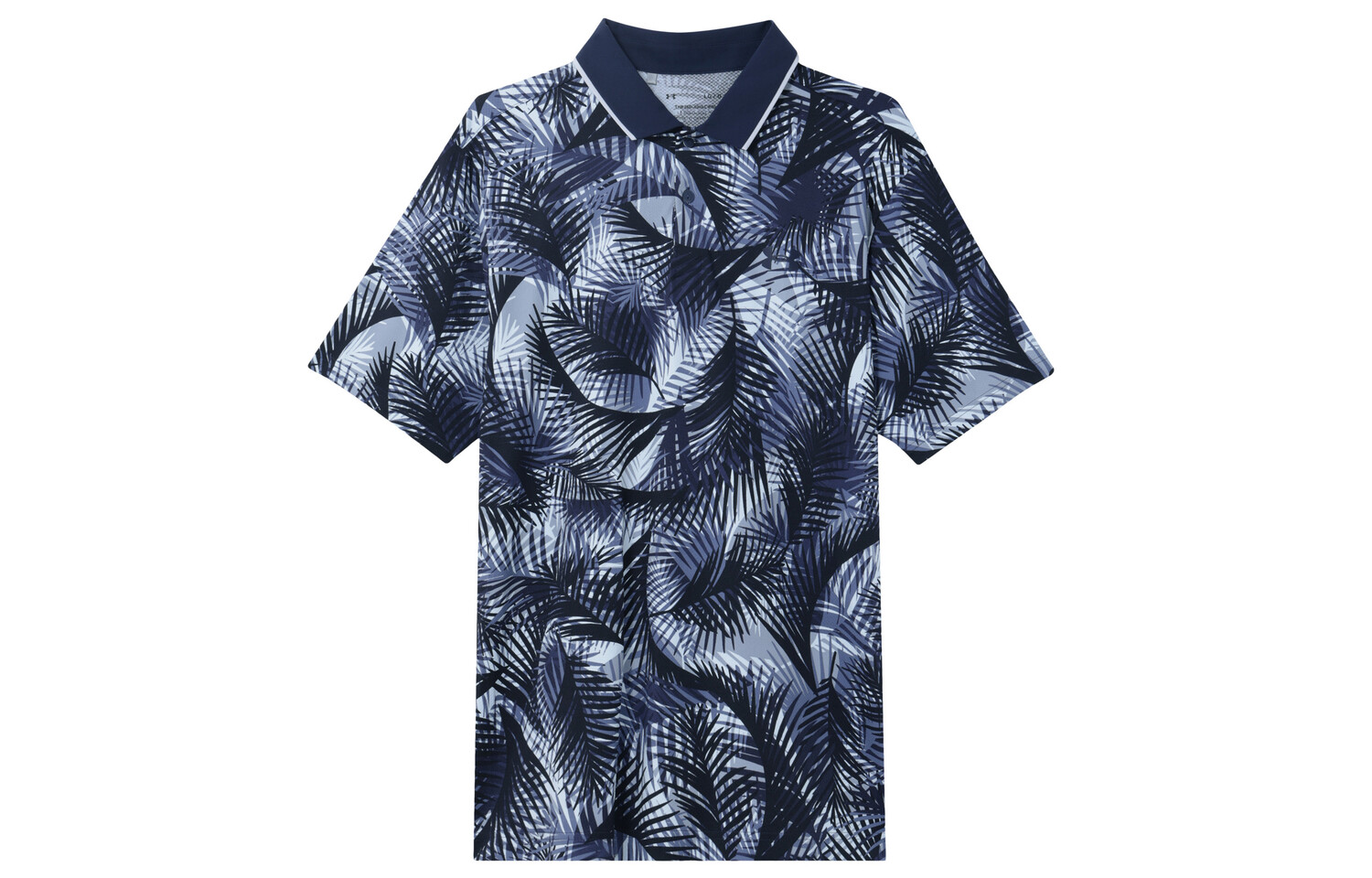 

Рубашка поло с принтом Palm SS23 Iso-Chill Under Armour, темно-синий