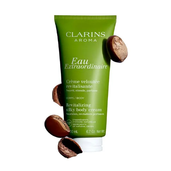 Питательный крем для тела Eau Extraordinaire Crème Veloutée Revitalisante Clarins, 200 ml — фото 2