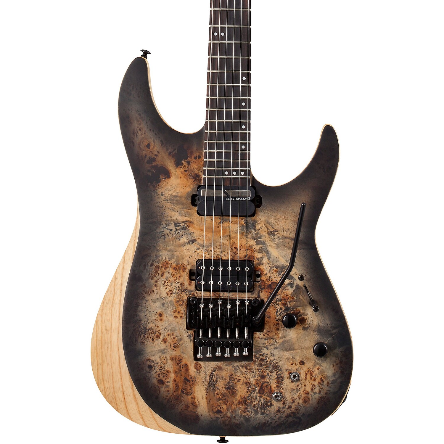 

Schecter Guitar Research Reaper-6 FR-S Электрогитара Charcoal Burst