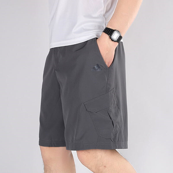 Шорты adidas Running Sports Woven Breathable Shorts Gray, серый — фото 4