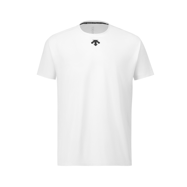 

DESCENTE Футболка для бега мужская white, Белый, DESCENTE Футболка для бега мужская white