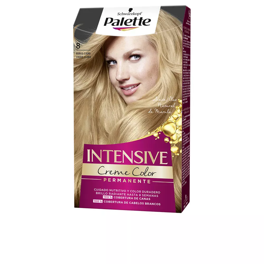 

Краска для волос Palette intensive tinte Palette, цвет 8-rubio claro, 1 шт.
