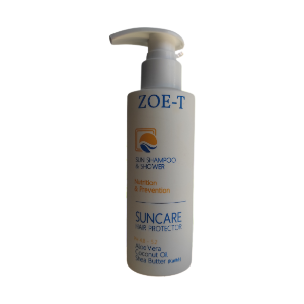 

Очищающий и восстанавливающий шампунь для волос, 150 мл Zoe-T Suncare